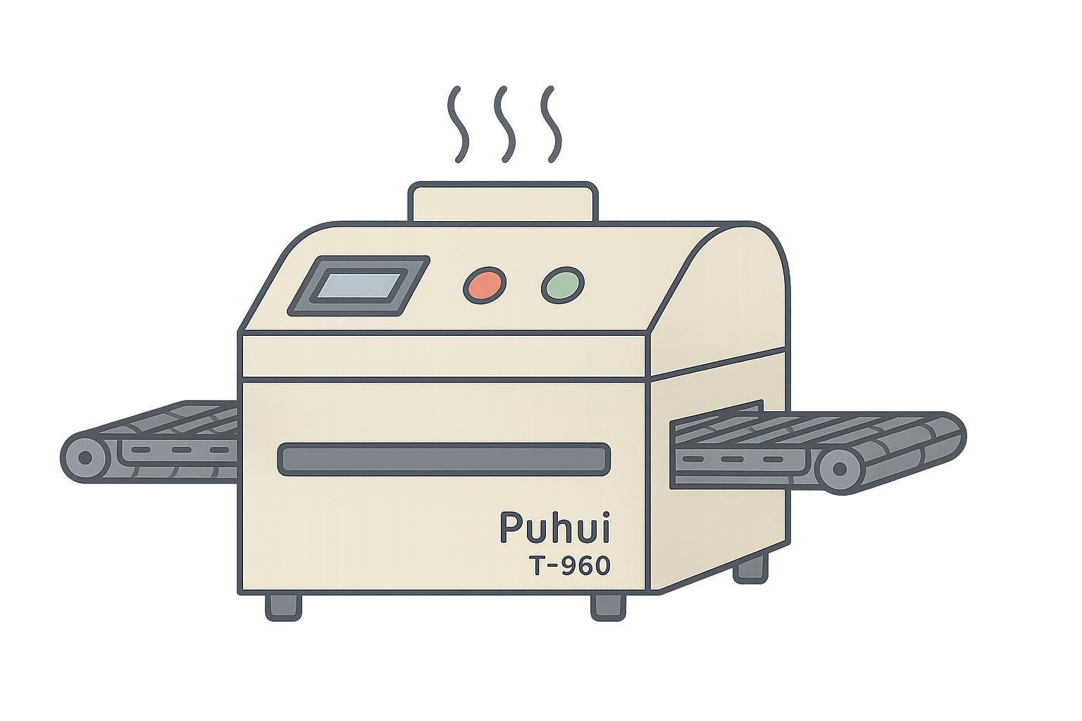 Proceso de reflow con componentes SMD