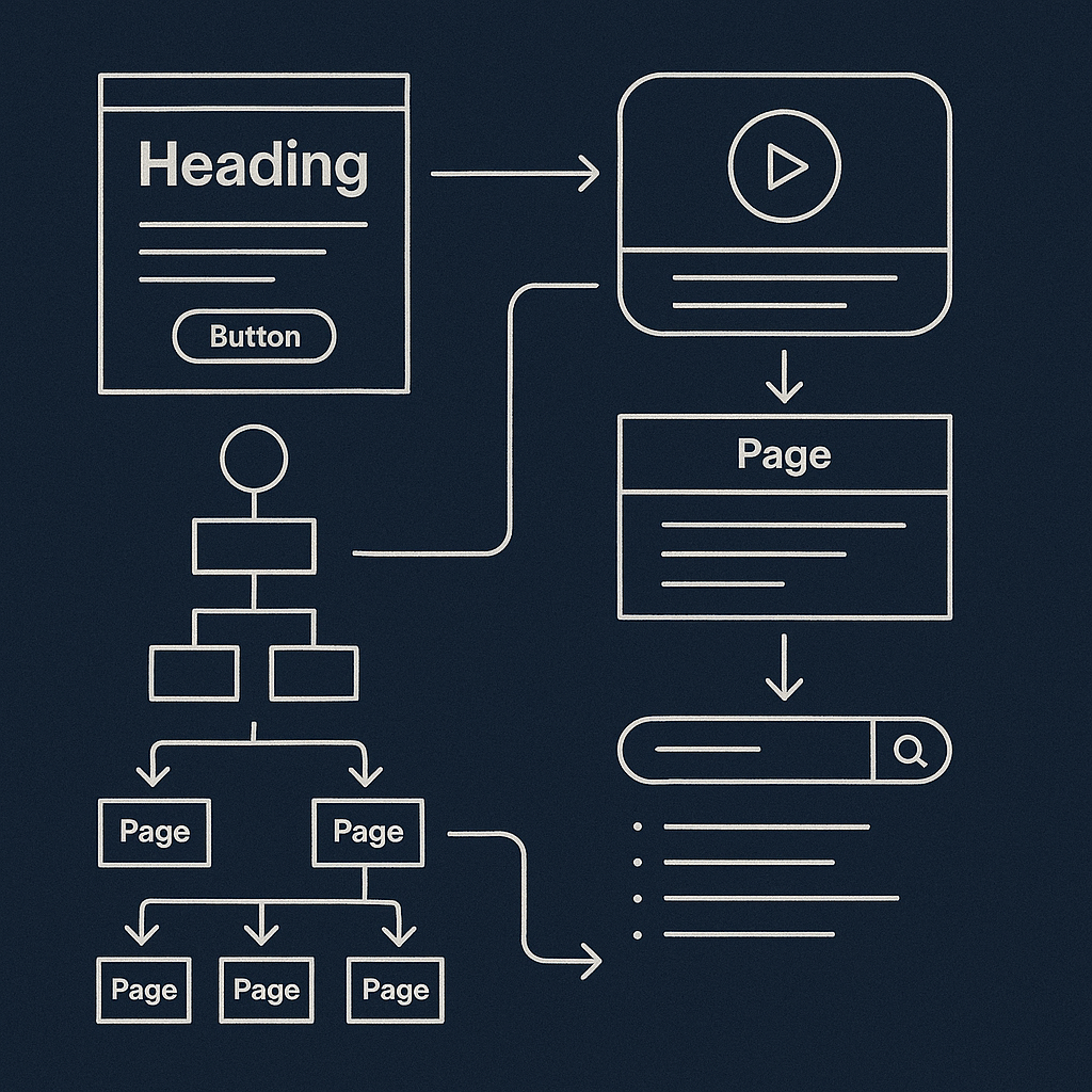 Wireframe de pantallas y navegación lógica